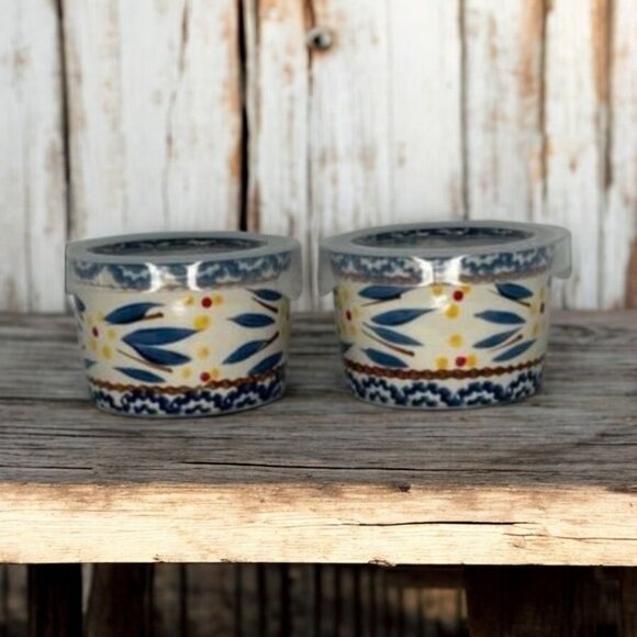 Temptations Old World 5 oz. Ramekins With Lids Set Of 2 - Picture 2 of 3